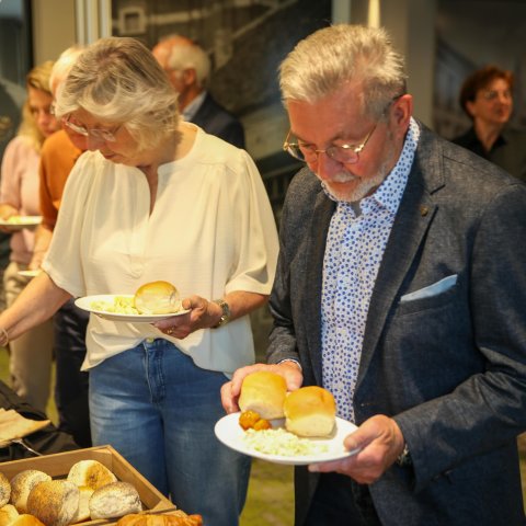 Veteranenontbijt in het gemeentehuis van Nederweert