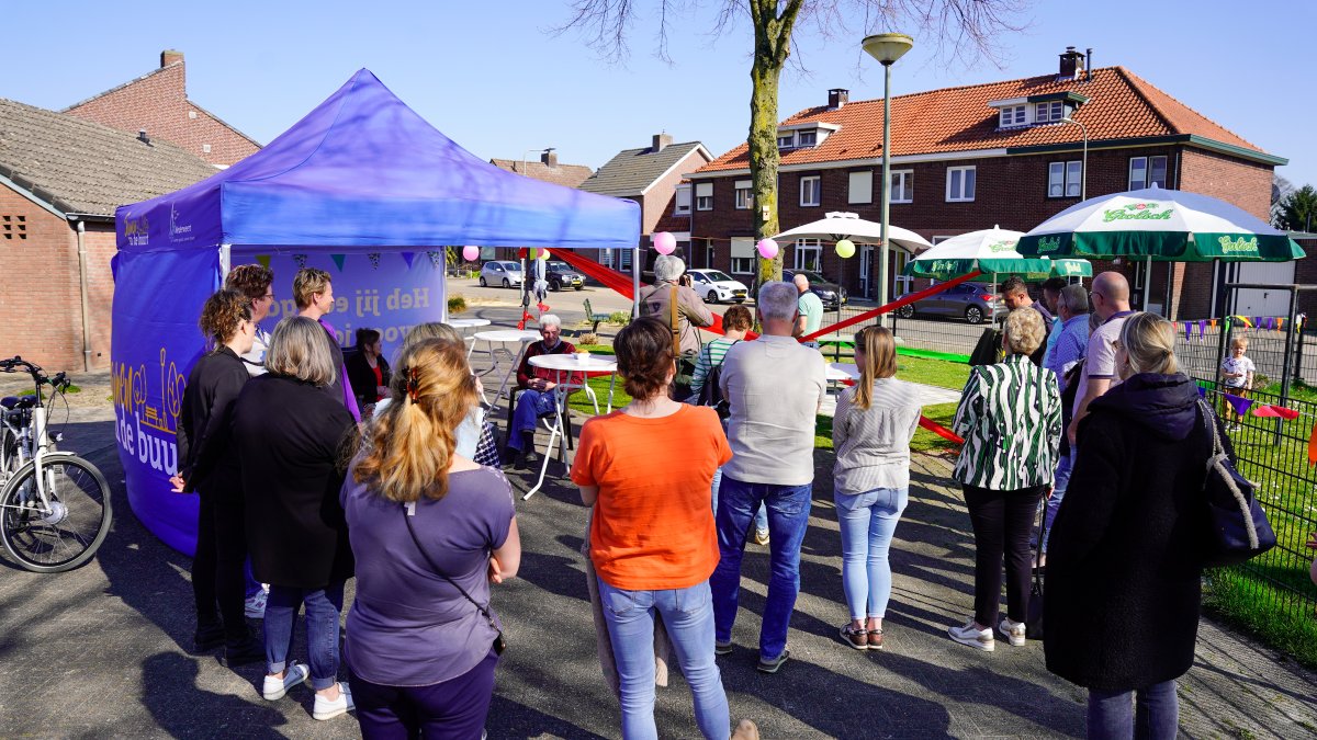 Opgeknapt pleintje St. Rochusstraat