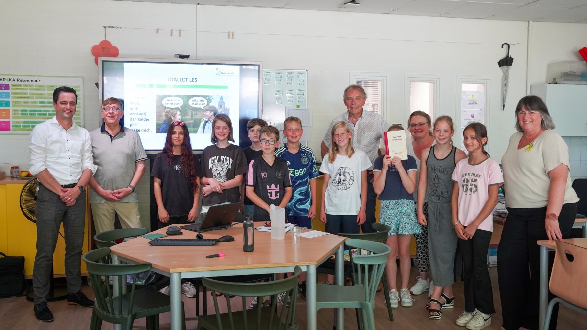 Winnend idee Kinderraad komt tot leven: dialectles op basisscholen