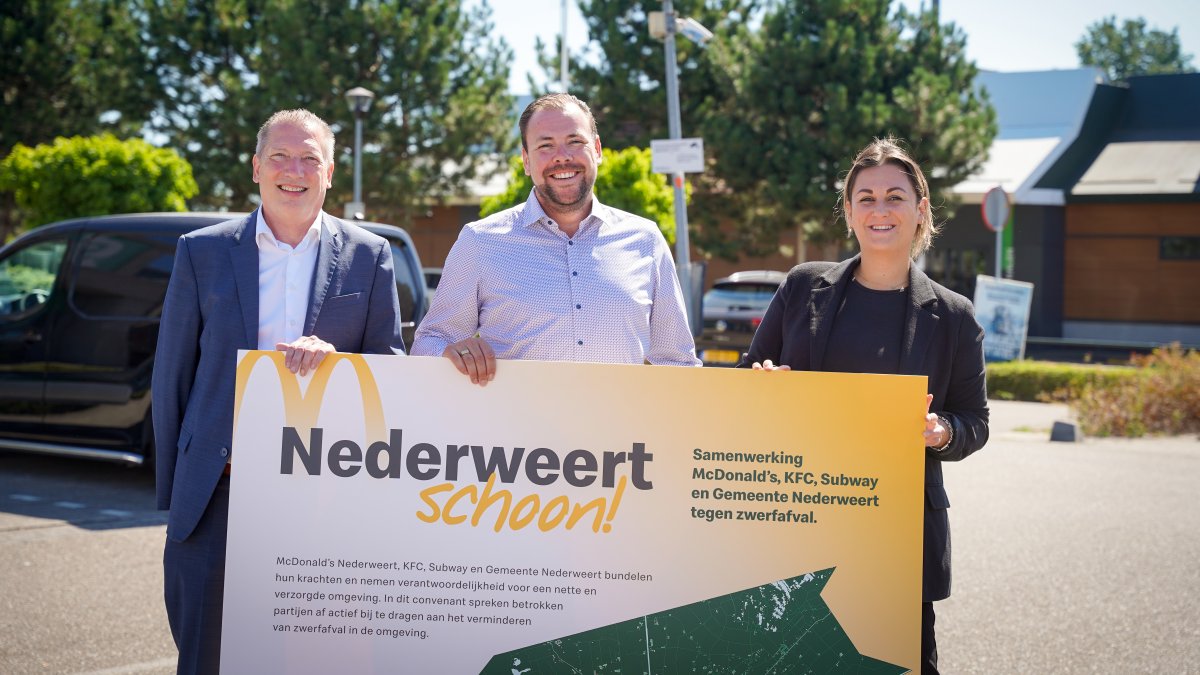 Ondertekening zwerfafvalconvenant