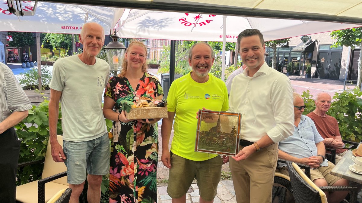 Heemkundevereniging uit Waldniel/Schwalmtal bezoekt Nederweert