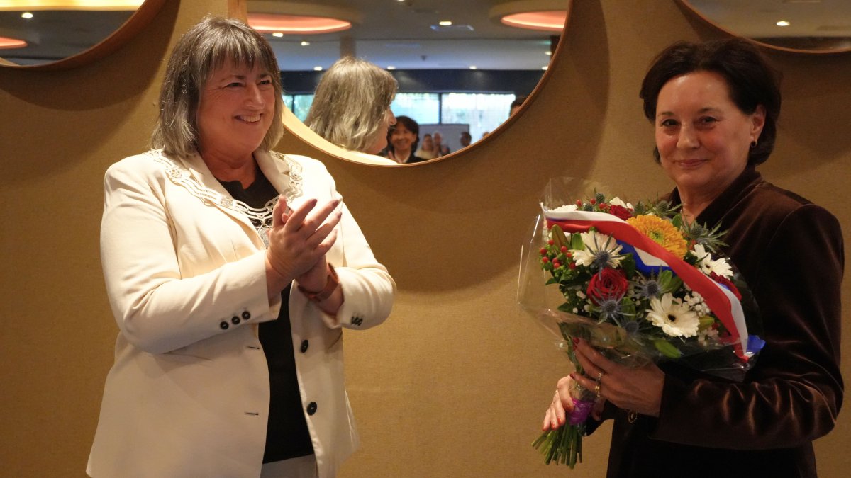 Koninklijke onderscheiding voor mevrouw prof. dr. Maria Stultiens-Jacobs uit Nederweert