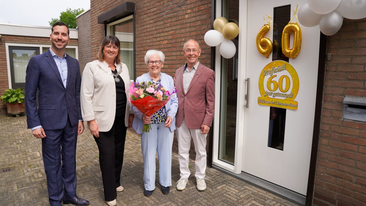 60 jaar getrouwd: Lee en Toos Timmermans-Moonen uit Nederweert