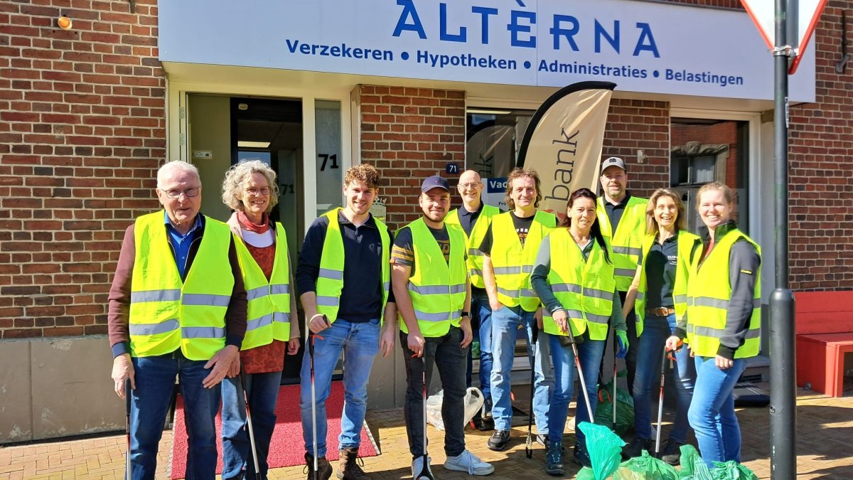 Samen de straat op voor een zwerfafvalvrij Nederweert!