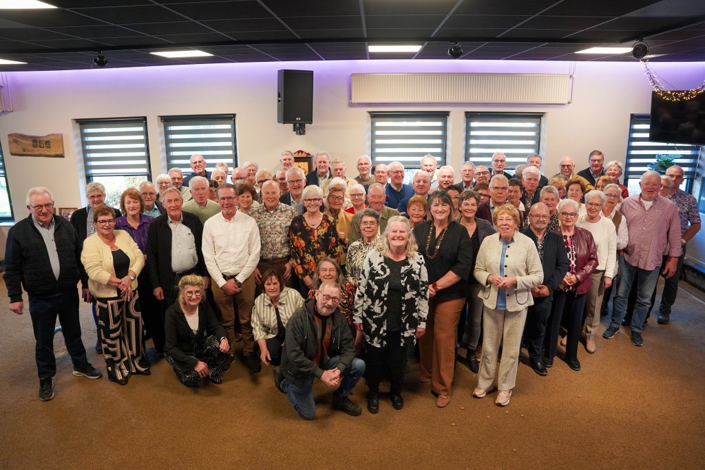 Een mooie middag met de gouden bruidsparen bij Vrienden van de Peel. 