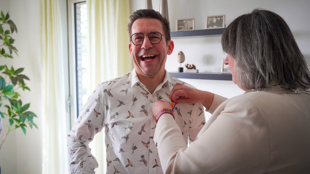 Koninklijke onderscheiding voor Edwin Beelen uit Nederweert-Eind