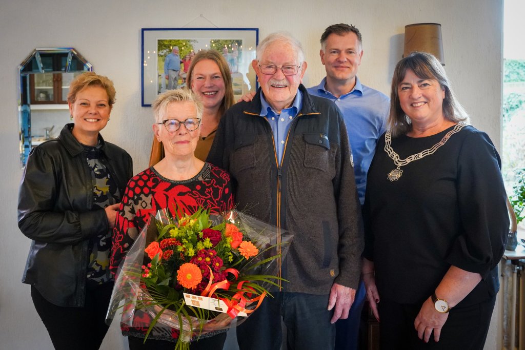 Twan en Hannie Brouwers-Vervuurt uit Ospel zijn 60 jaar getrouwd