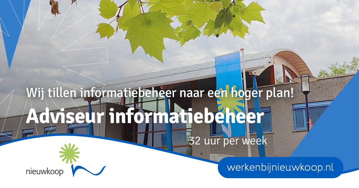 Adviseur Informatiebeheer | Gemeente Nieuwkoop