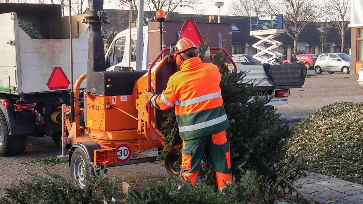 Kerstboominzameling verplaatst naar 14 januari