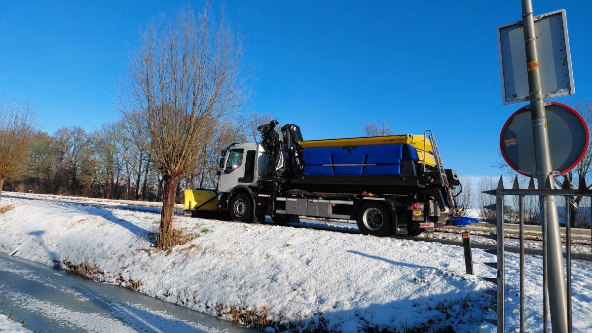Strooien en schuiven