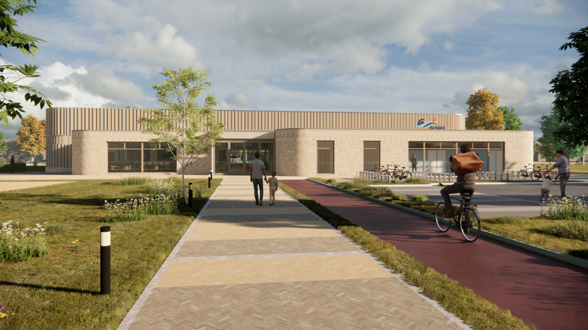 Voorlopig ontwerp nieuw binnenzwembad klaar