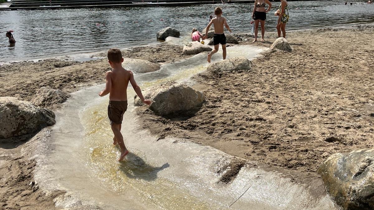 Waterbaan bij het Meijepark in Nieuwkoop