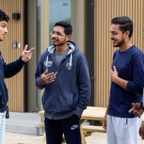 Fahrad met bewoners Nijverheid