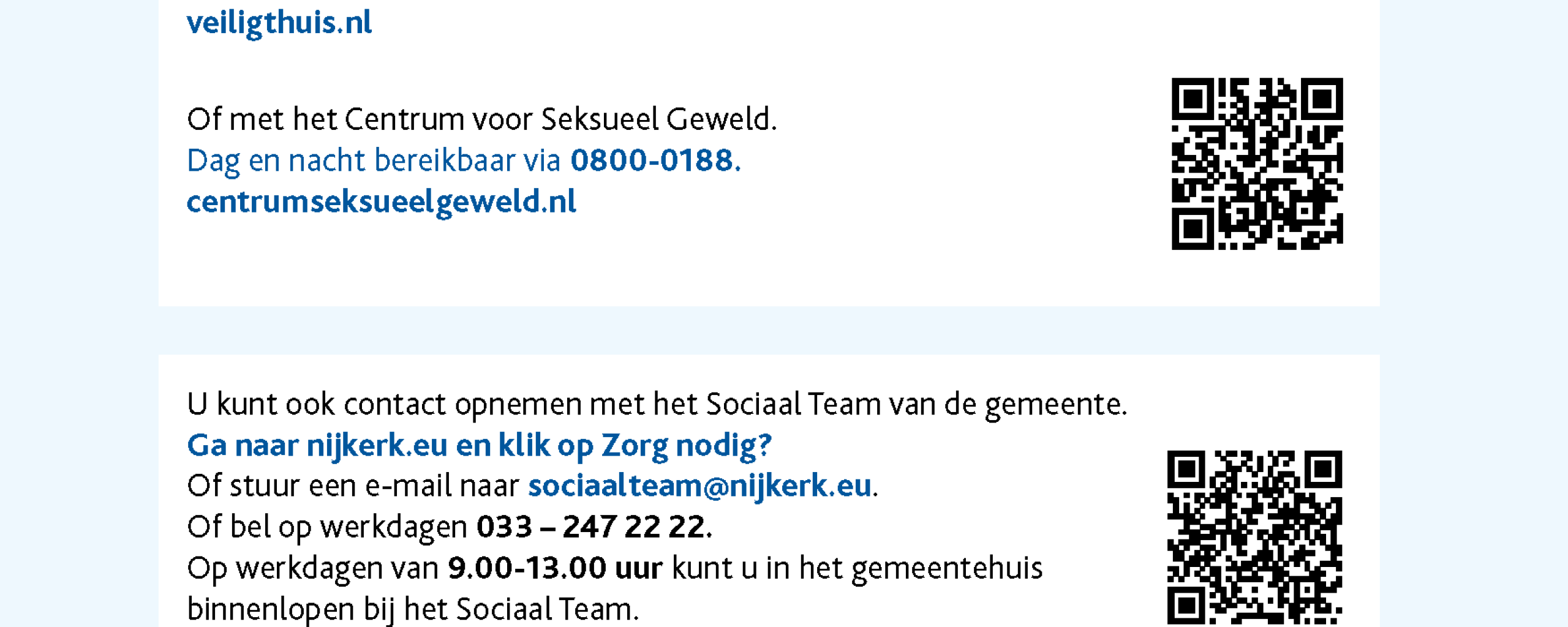 Wat kunt u doen bij huiselijk geweld en kindermishandeling