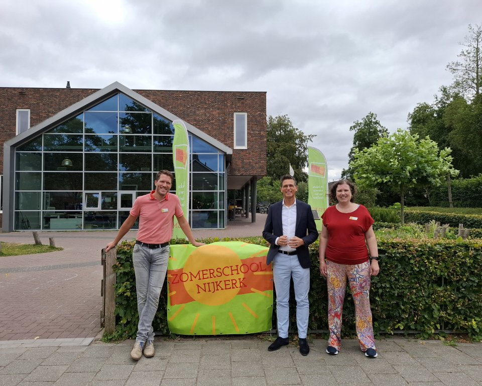 Wethouder bij de Zomerschool