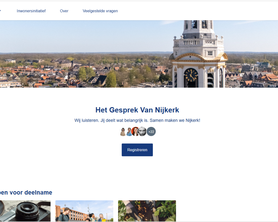 homepage Het gesprek van Nijkerk