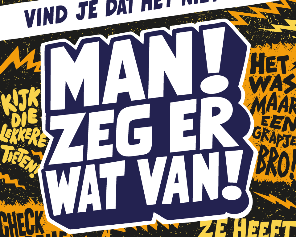 Poster van de campagne