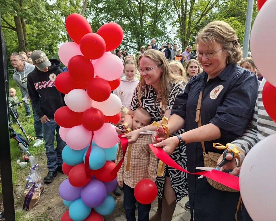 Lint wordt doorgeknipt bij opening