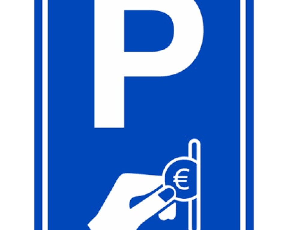 Verkeersbord betaald parkeren