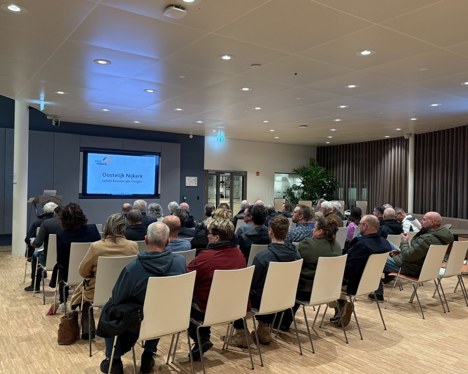 Aanwezigen bijeenkomst Oostelijk Nijkerk