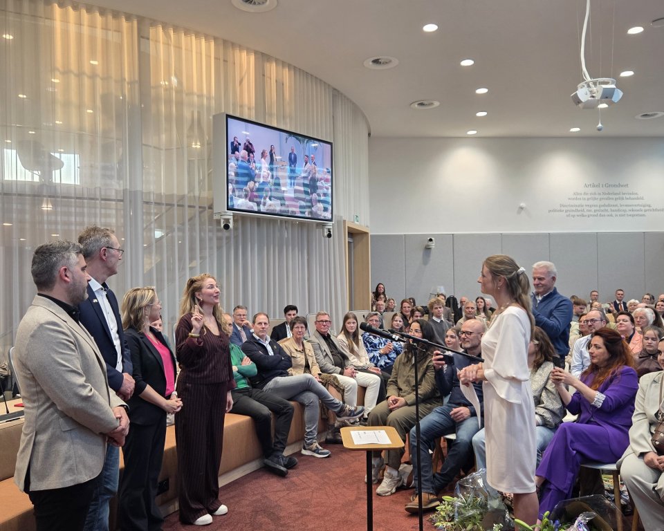 installatie nieuwe raad 1 april 2026