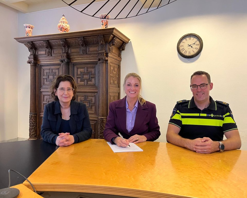 gemeente nijkerk, openbaar ministerie en politie ondertekenen samenwerkingsovereenkomst