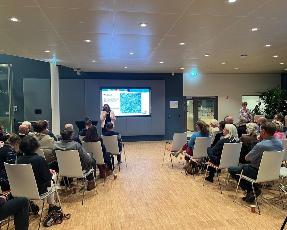 Foto van plenair woord wethouder Esther Heutink-Wendericht