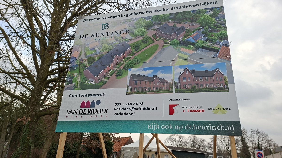 Start bouw eerste woningen De Bentinck