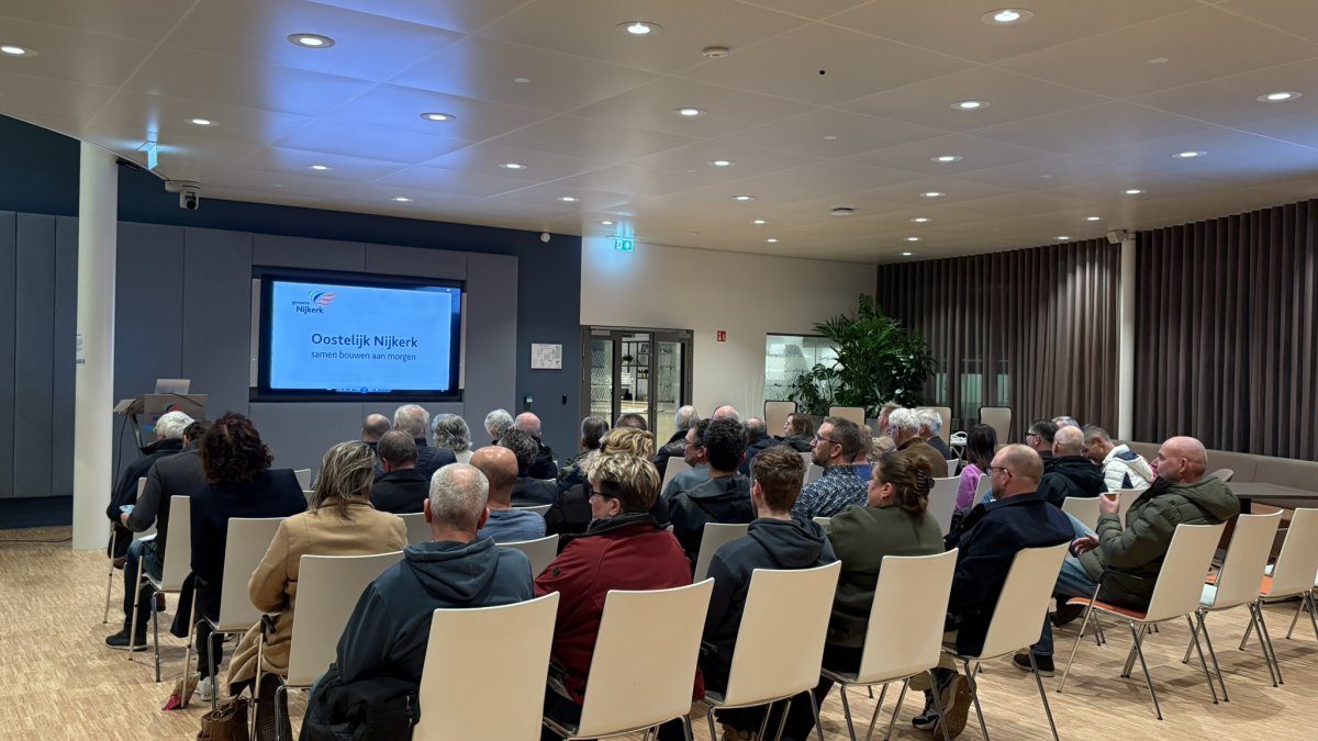 Veel bezoekers op infoavond Oostelijk Nijkerk