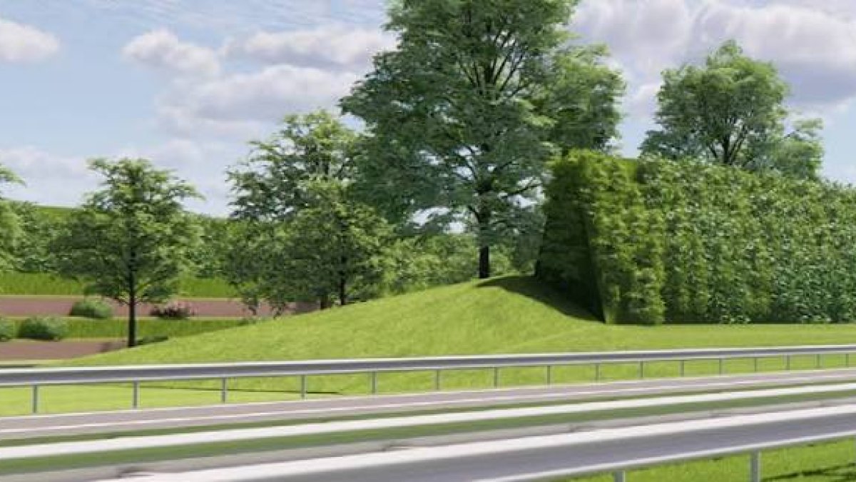 Gemeente Nijkerk kiest voorkeursoplossing voor geluidwerende maatregel bij Groot Corlaer