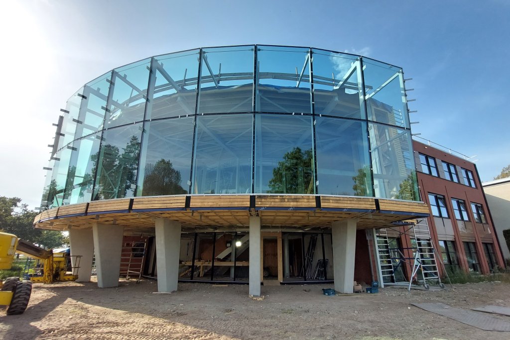Voorgevel nieuwe gemeentehuis