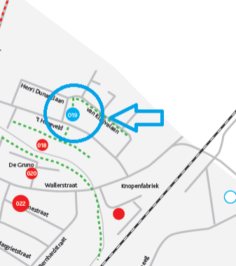 Locatiekaart Trapveld 't Hazeveld