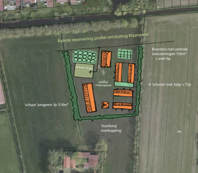 Schetsontwerp locatie Hoevelaken