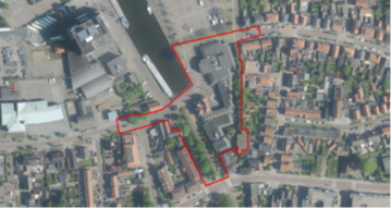 Plangebied Stadshaven fase 1a