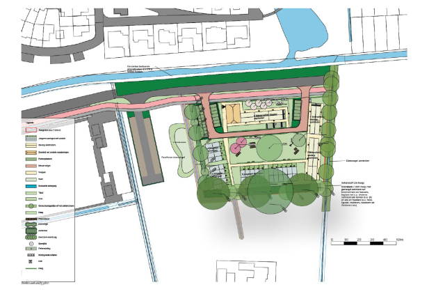 Situatietekening De Middelaar Hoevelaken