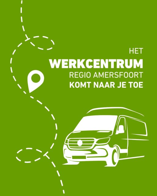 Aankondiging bus werkcentrum regio Amersfoort