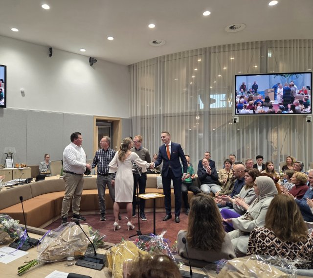 Installatie raad 1 april 2026