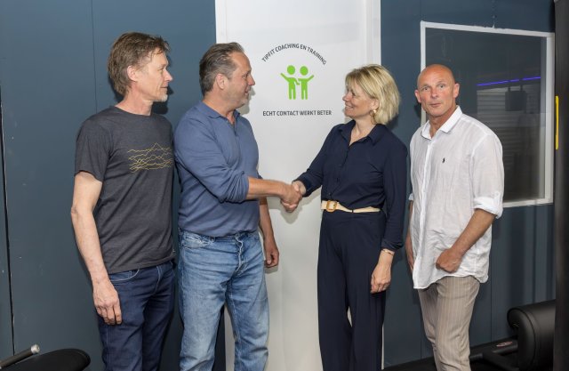 Wethouder Klein op bezoek bij Tippoint