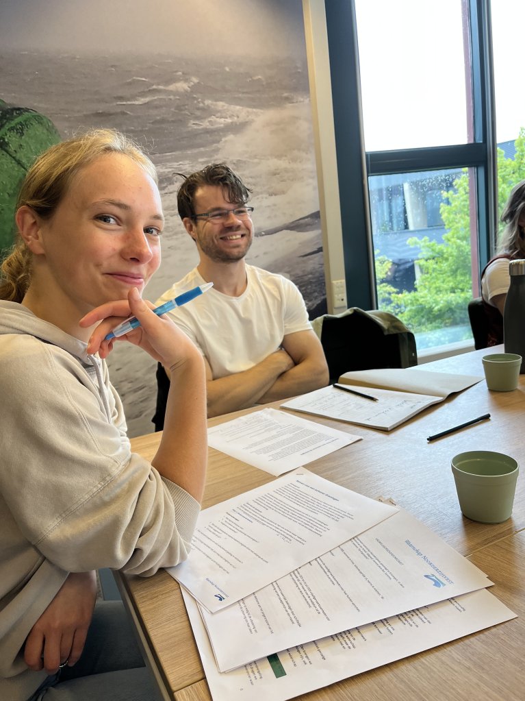 Jongerenpanel Noorderzijlvest 2025-2026 bezig met een opdracht