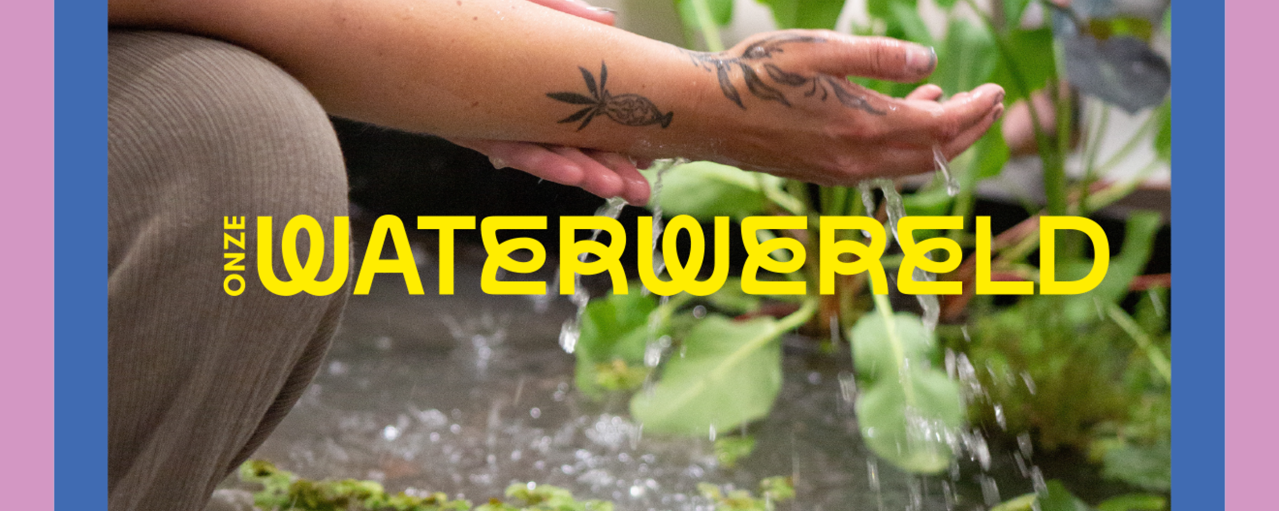 Kom naar onze waterwereld 27 juni