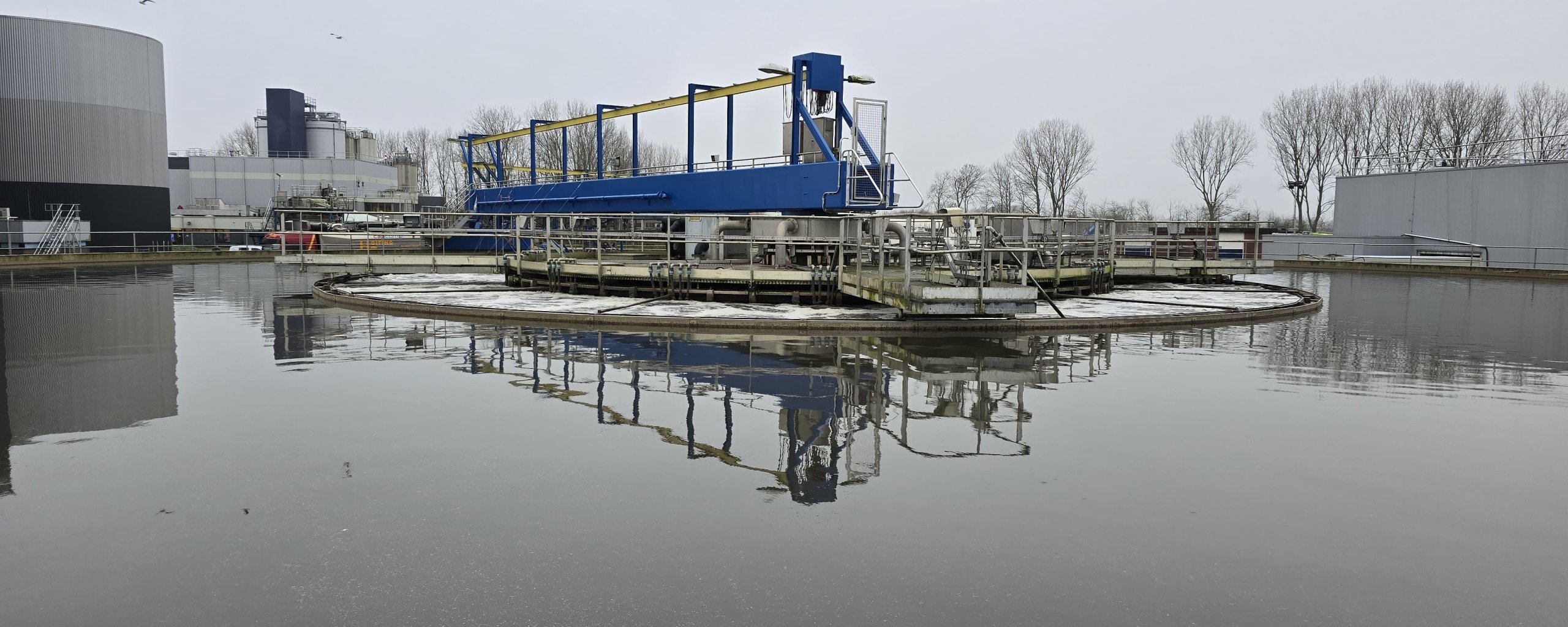 Een gedeelte van de zuivering in Garmerwolde