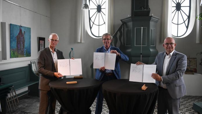 Ondertekening Samenwerkingsovereenkomst Nieuwe Waterwerken Zoutkamp