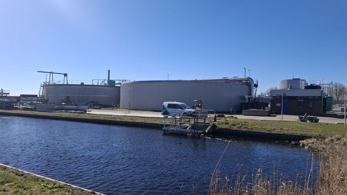 Onderhoud rioolwaterzuiveringsinstallatie Garmerwolde