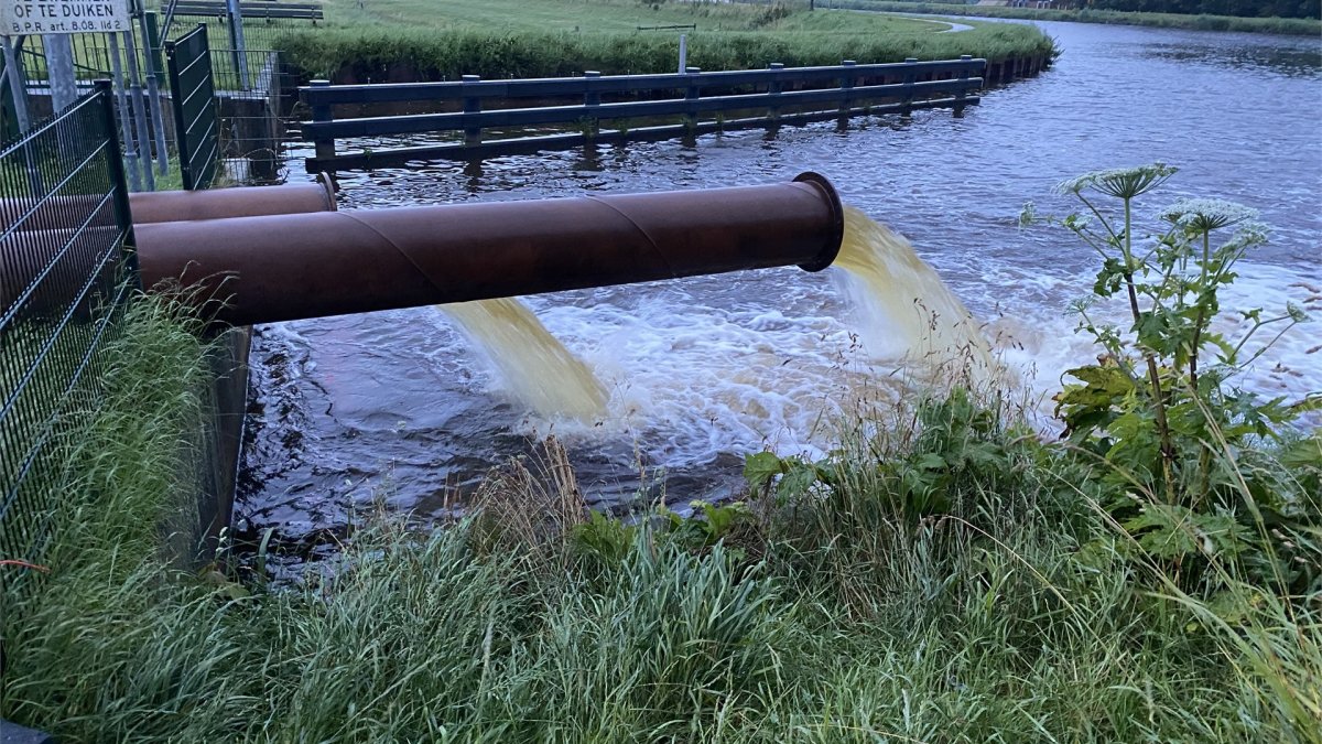 Fietspad langs Eemskanaal bij Garmerwolde komende twee weken niet bereikbaar door renovatie gemaal D
