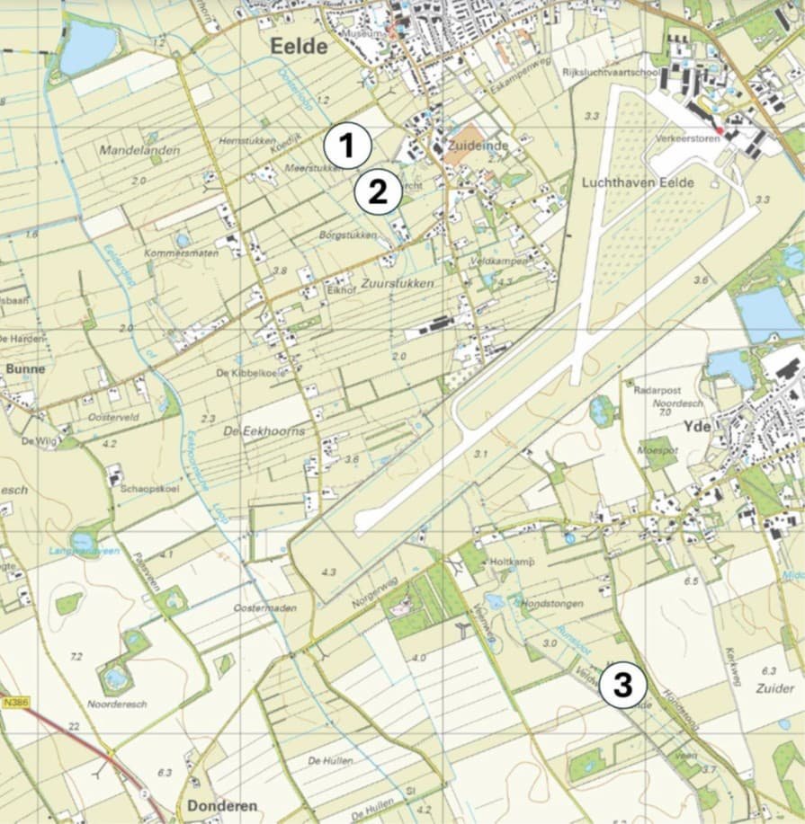 Locaties Proefproject Runsloot