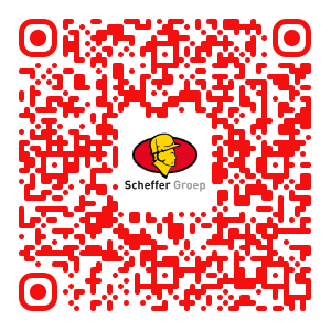 QR-code van de BouwApp van Scheffer Groep