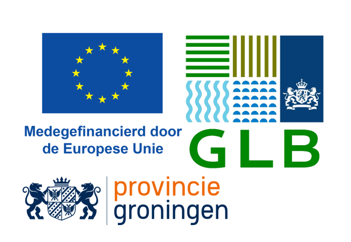 Medegefinancierd door de Europese Unie, GLB, Provincie Groningen