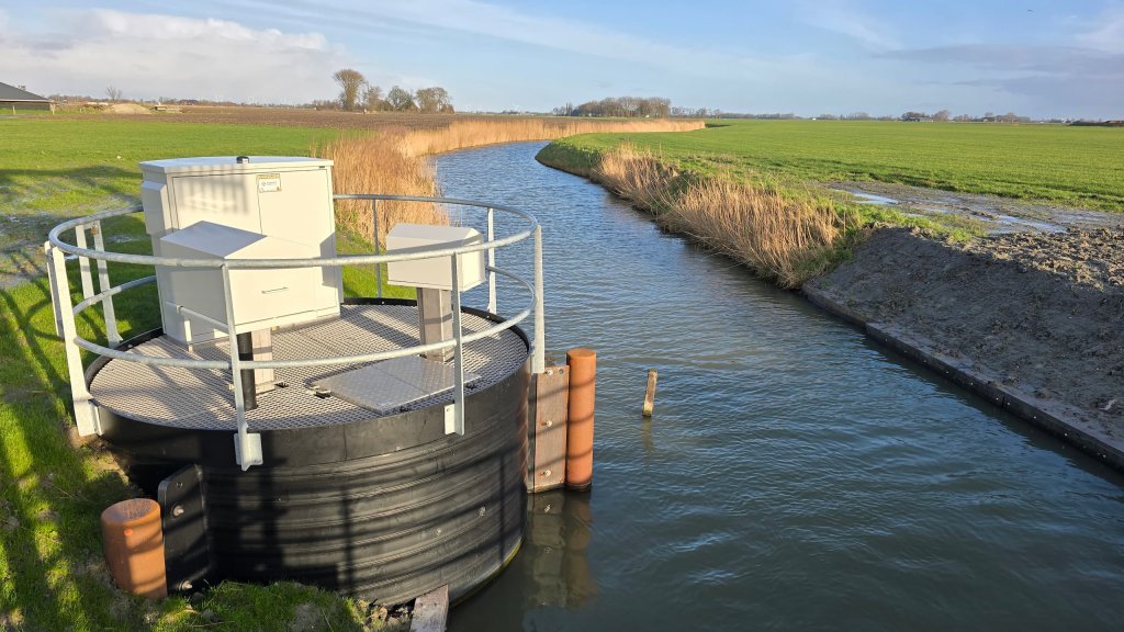 Vislift bij Gemaal Oldenoord