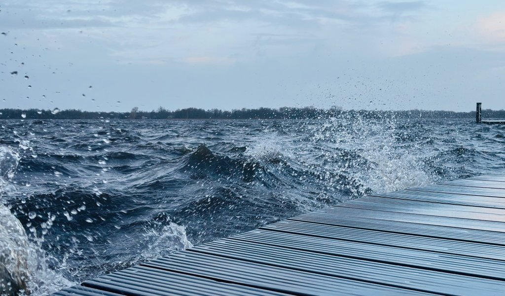 Foto van Hoog water in december 2024