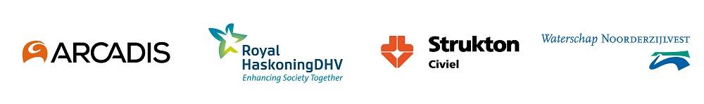 In dit team zitten naast medewerkers van het waterschap ook medewerkers van ingenieursbureaus Arcadis en RoyalHaskoningDHV en van de aannemerscombinatie Oosterhof Holman Beton- en Waterbouw B.V. en Strukton Civiel Noord & Oost B.V.